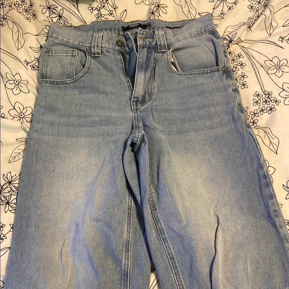 Jaded London Light Blue Boyfriend Jeans